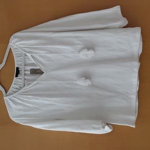 Jcrew peasant blouse